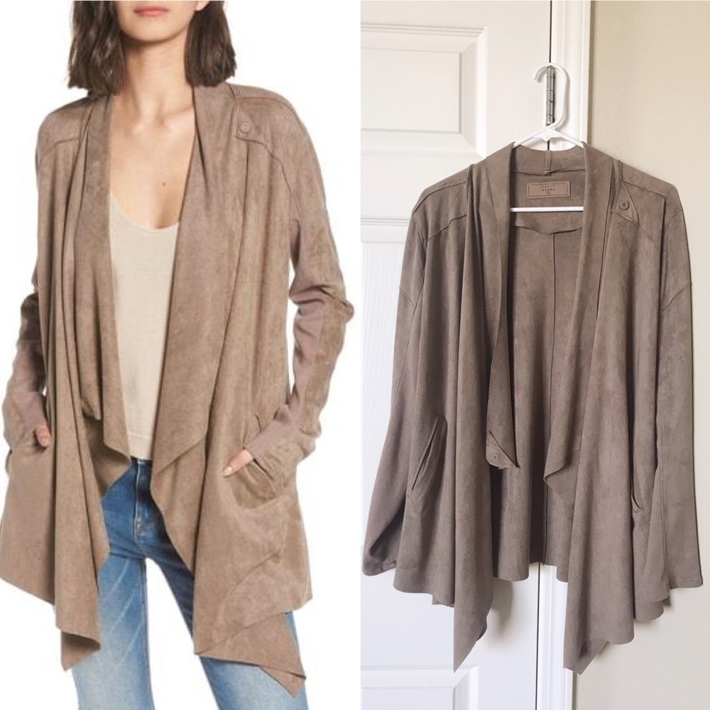 BLANKNYC Cloud Nine Drape Jacket